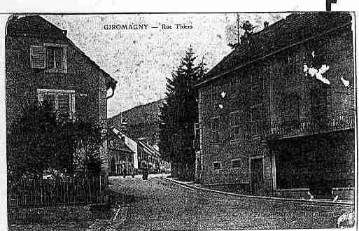 Ville de GIROMAGNY Carte postale ancienne